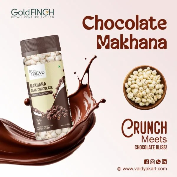 MAKHANA DARK CHOCOLATE-70gm